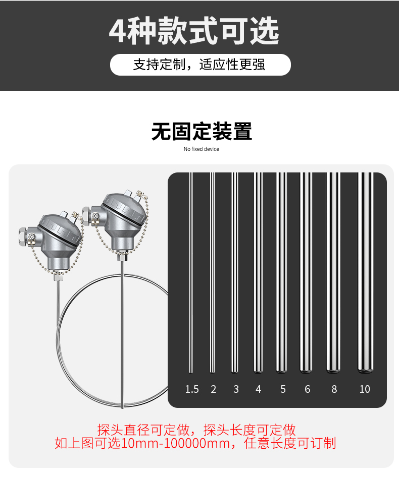 鎧裝熱電偶-阻10_http://m.aukj.cn_溫度儀表_第7張